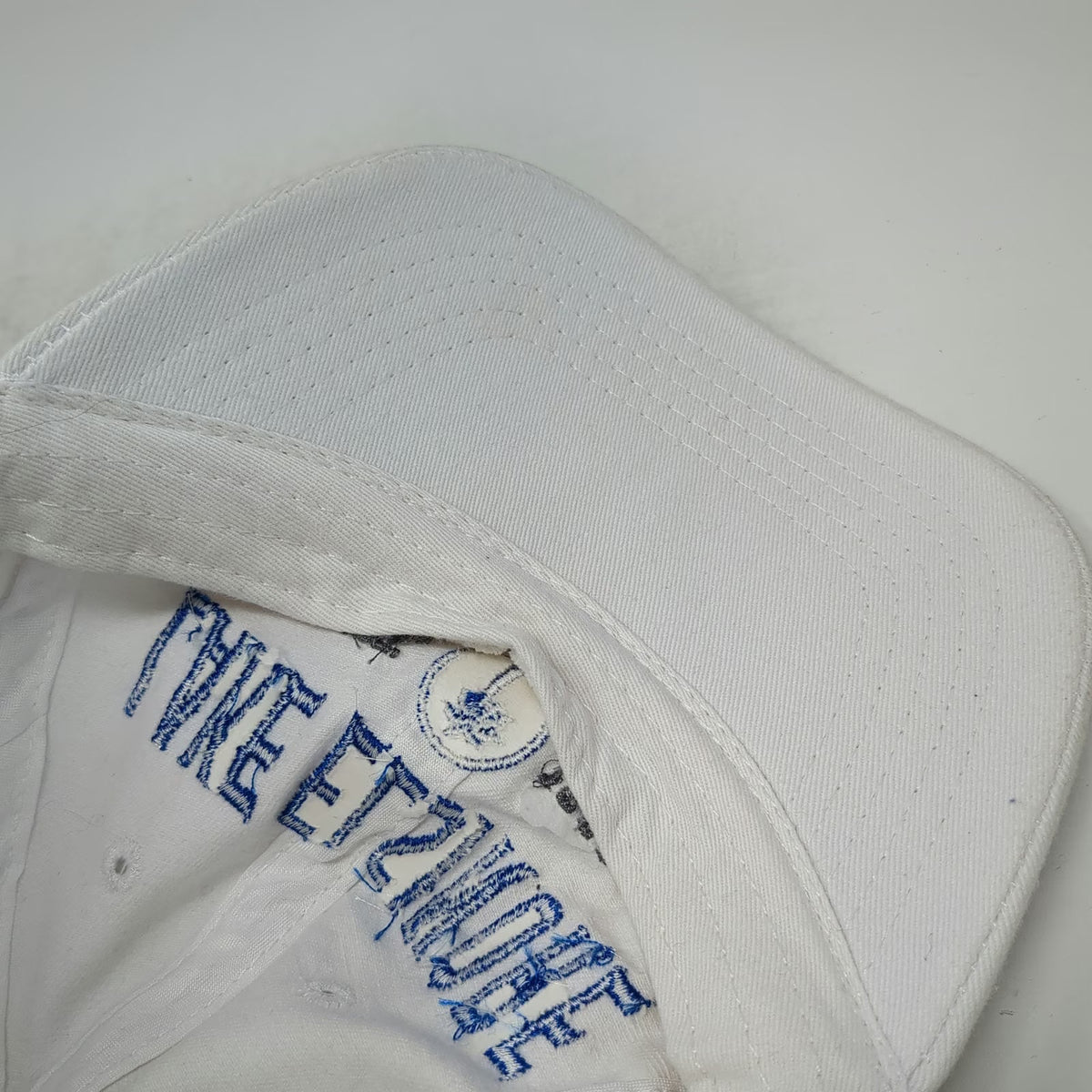 Baseball Cap White One Size Lake Elsinore Palm Tree 1888 Slideback Souvenir Hat