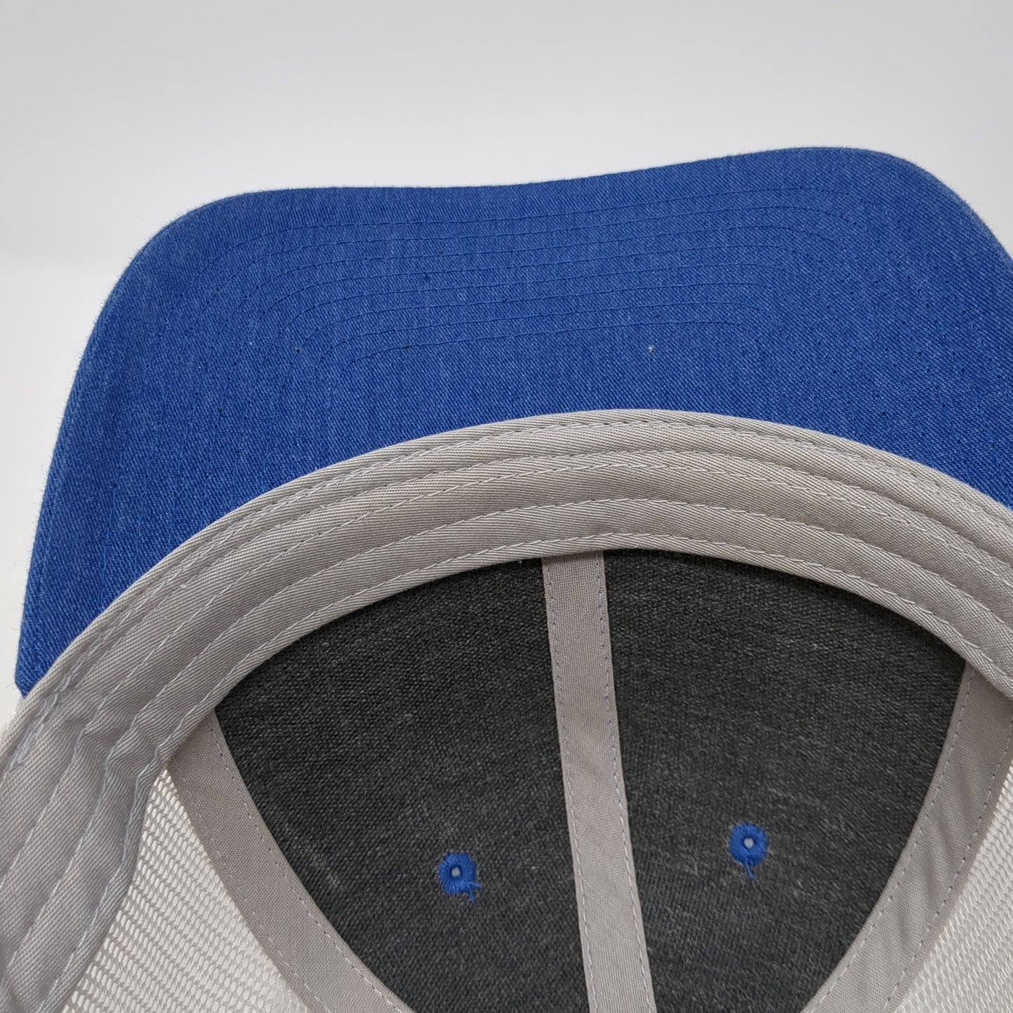 Idaho Patch Snapback Mesh Back Trucker Hat Blue Large Colorblock Outdoor