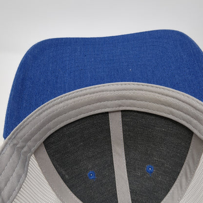 Idaho Patch Snapback Mesh Back Trucker Hat Blue Large Colorblock Outdoor