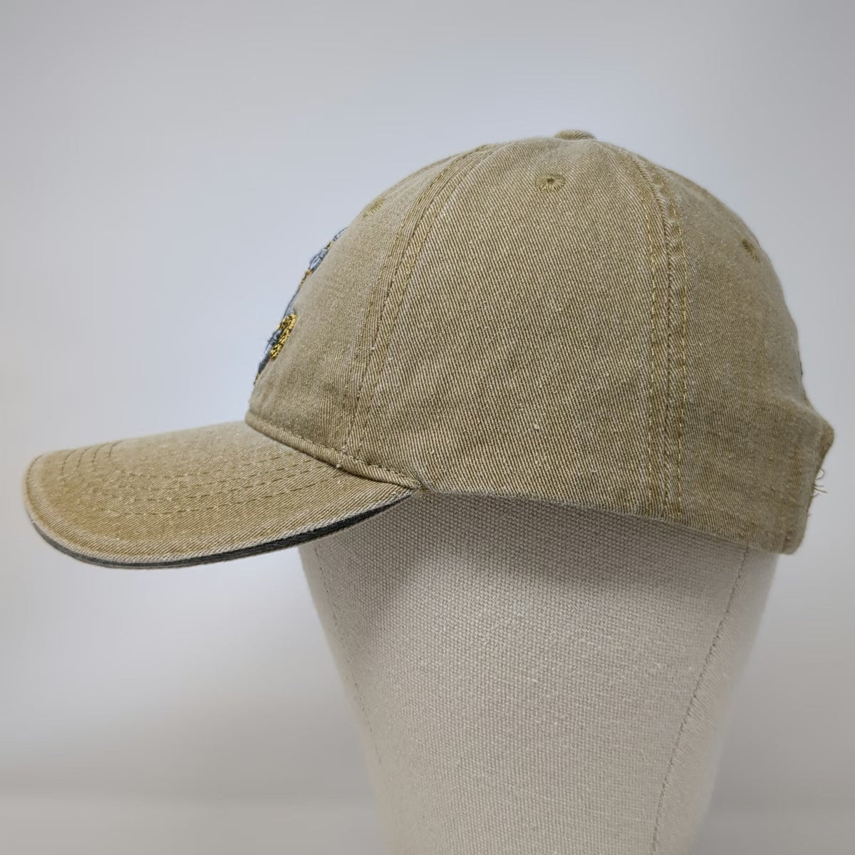 Island Dreams Baseball Cap Brown OSFM Anchor Bahamas Adjustable Slideback Hat