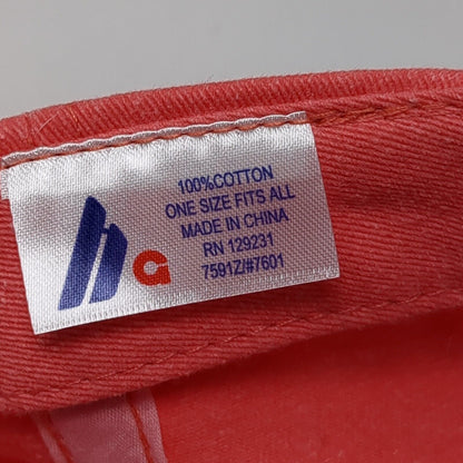 Saaltco Slideback Hat Pink OSFA Adjustable Embroidered 6 Panel HG