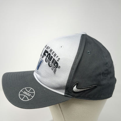 Nike Villanova NCAA Snapback Gray Black Hat One Size 2022 Final Four Champs