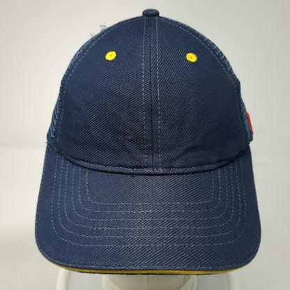 Apparel Collection Blue Trucker Hat One Size Mesh Snapback McDonalds Logo