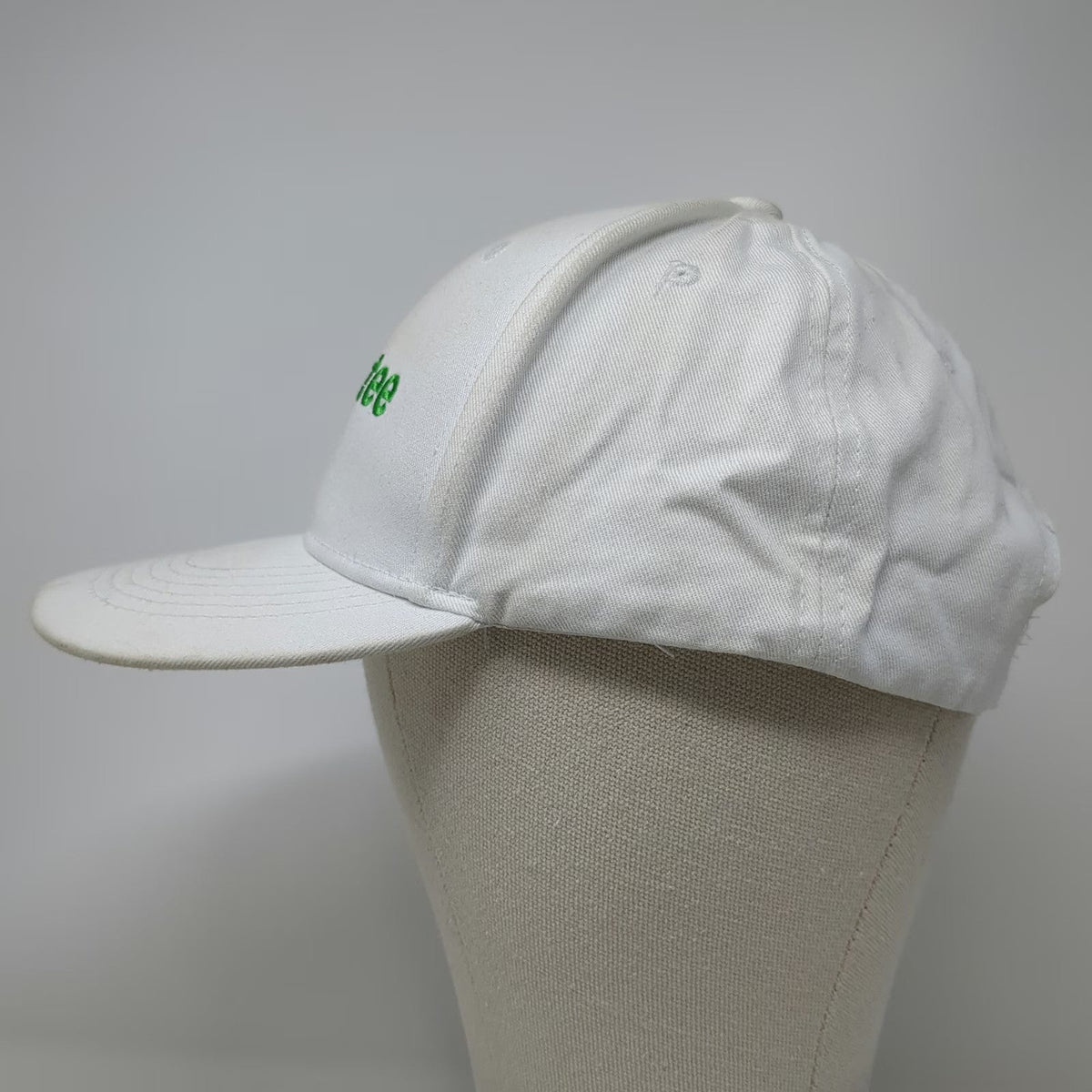 First Tee Idaho Baseball Cap White One Size Strapback Curved Brim Golf Hat