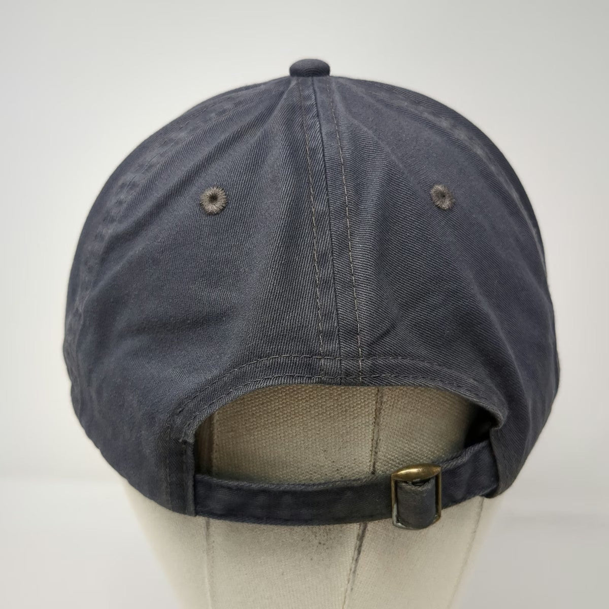George Baseball Cap Gray One Size Slideback Adjustable Blank Cotton Hat