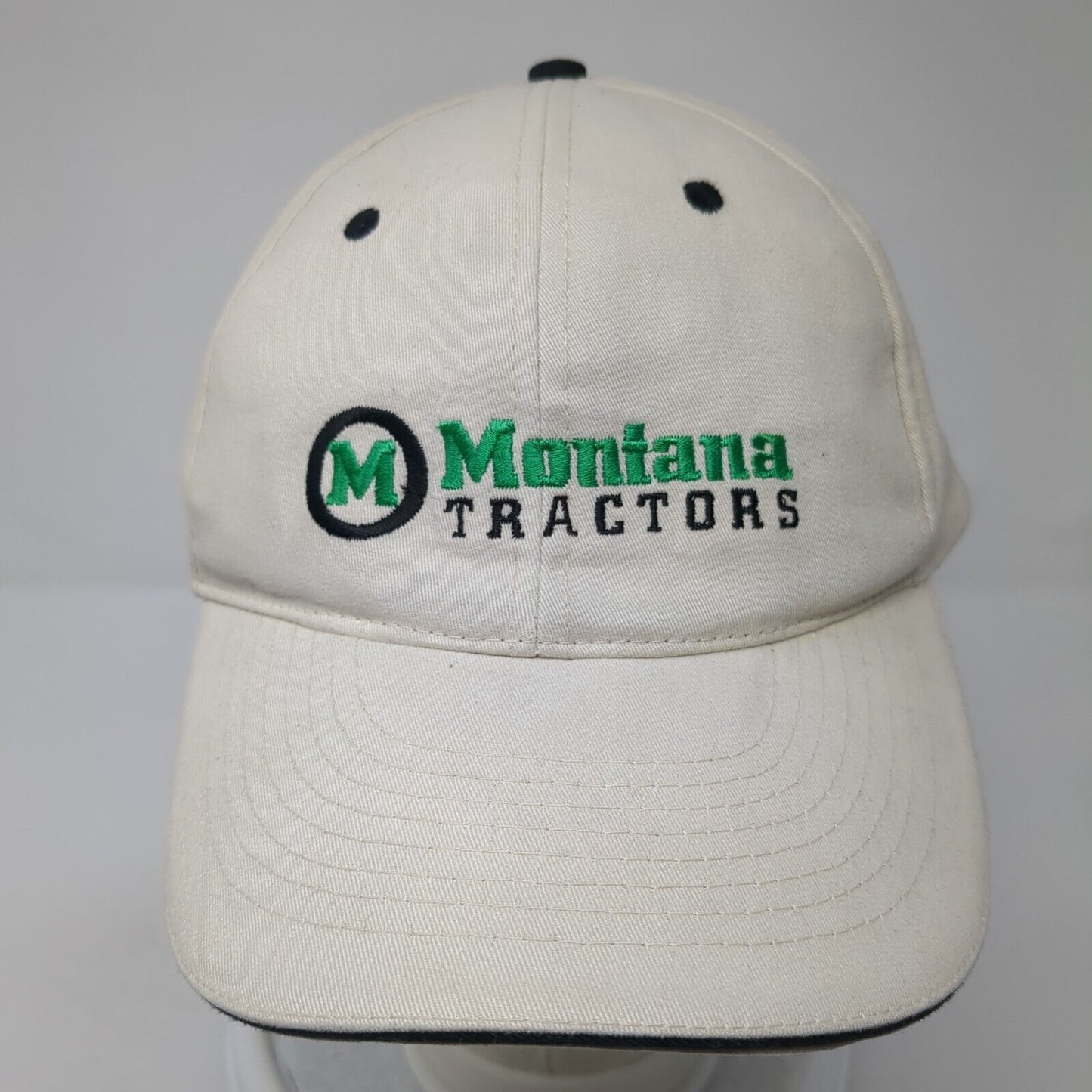Montana Tractors Leader In Quality Strapback Hat Tan One Size Adjustable 6 Panel