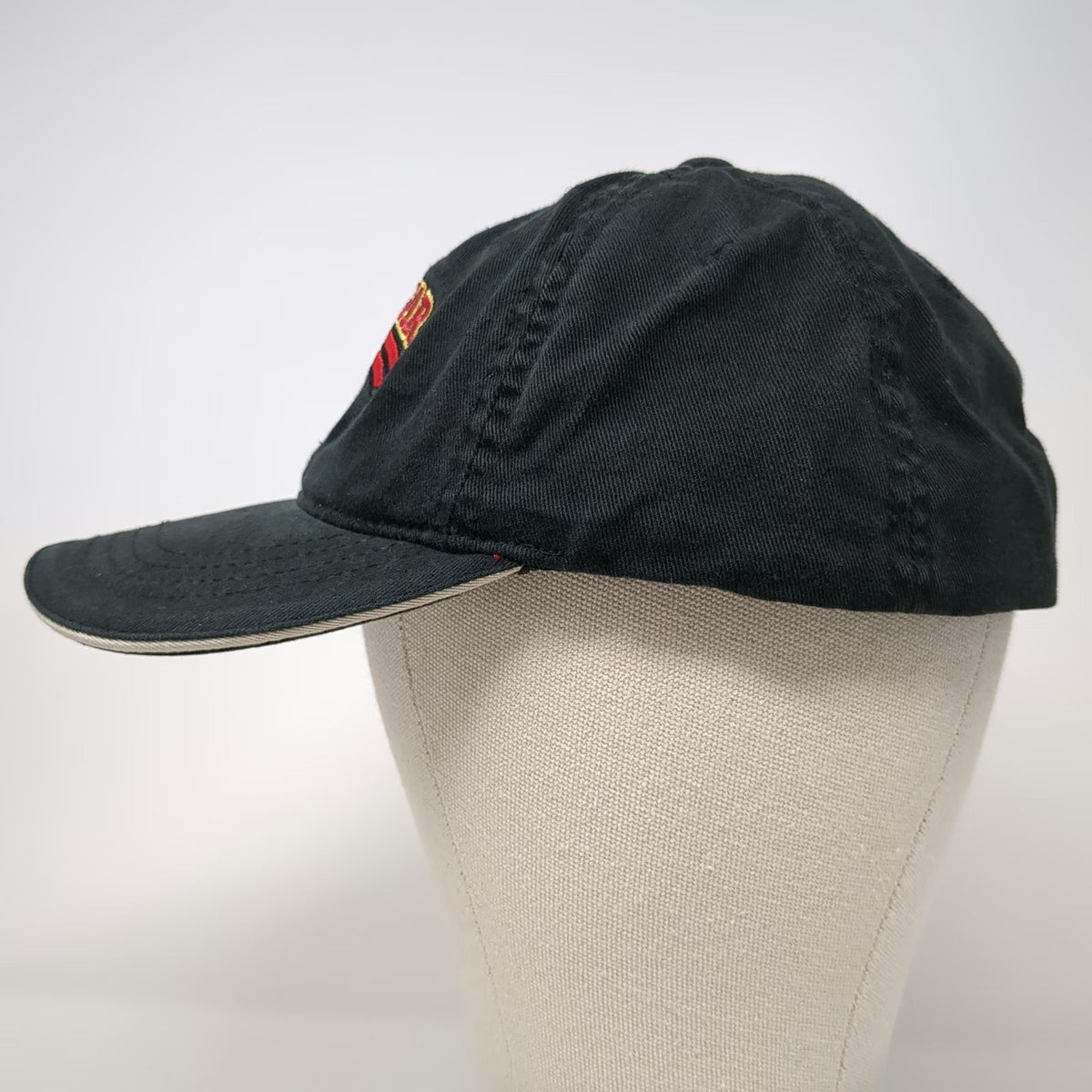 Flexfit Yupoong Baseball Cap Black One Size Lone Star Texas Arizona Hat Sewn
