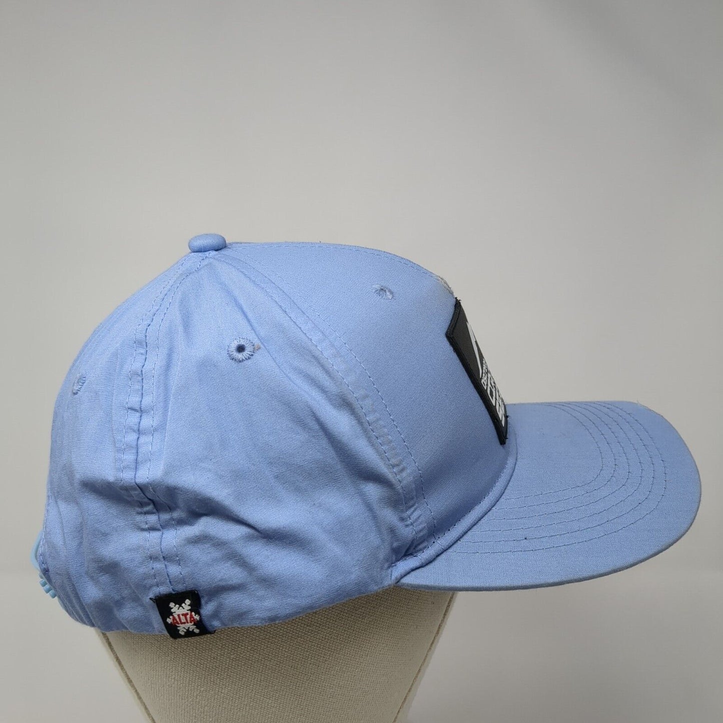 Discrete Cirque Series Patch Snapback Hat Blue One Size Adjustable