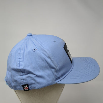 Discrete Cirque Series Patch Snapback Hat Blue One Size Adjustable