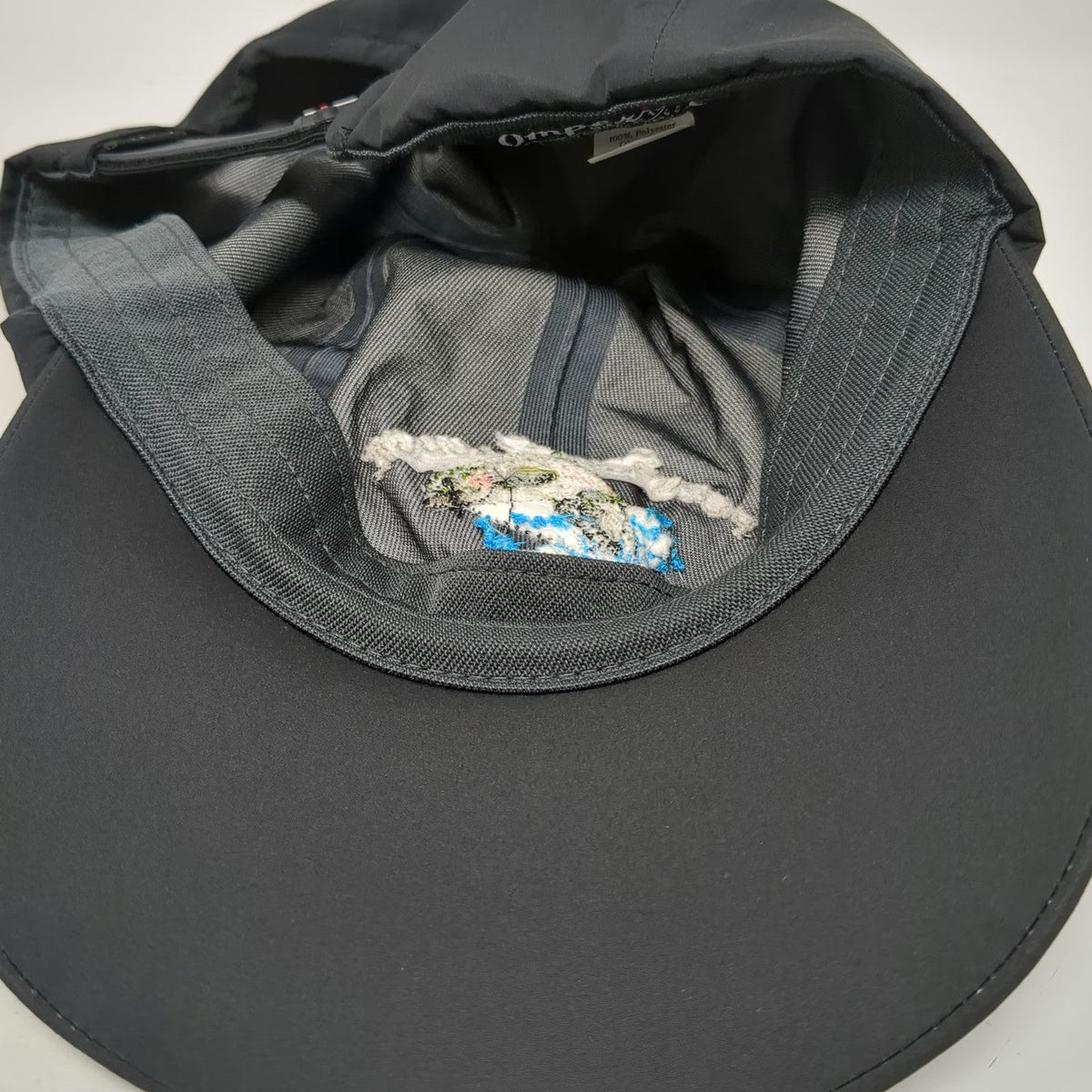 Imperial Baseball Cap Black One Size Port Lions Lodge Kodiak Alaska Fishing Hat