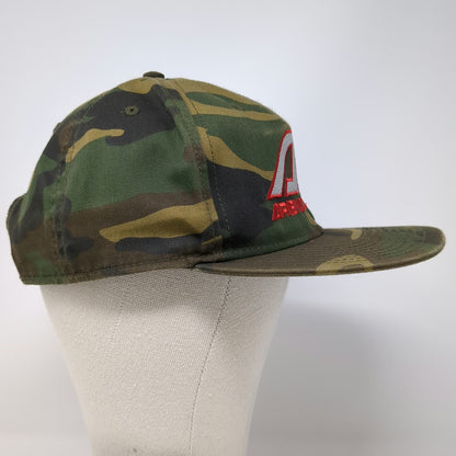 Otto Snapback Green Camo One Size Arenacross AX Logo 6 Panel Motorsports Hat