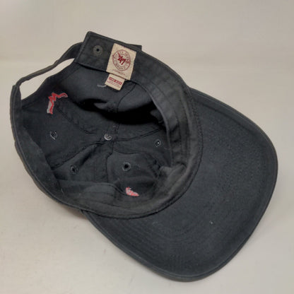 '47 Brand Men's Slideback Hat Black Size OS Embroidered Moosejaw Logo Cotton