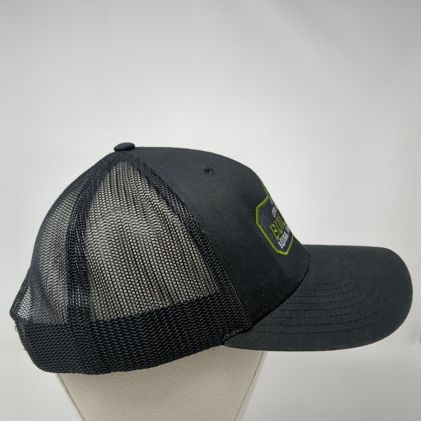 City of Trees Building Co Design Build Remodel Trucker Hat Black OS Mesh Back