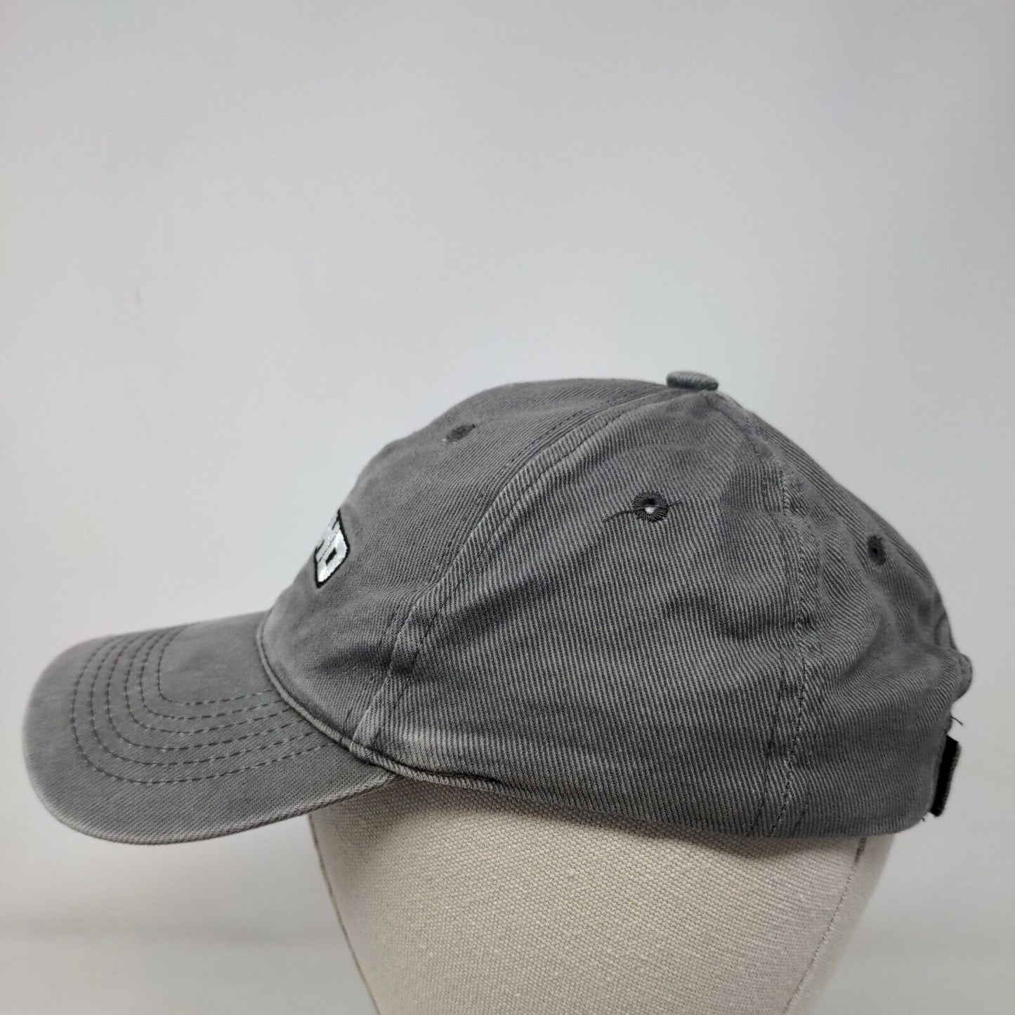 ESPN HD Strapback Hat Gray One Size Adjustable Embroidered 6 Panel Seba