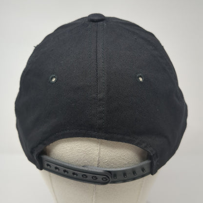 T.E.A.M. Snapback Hat Black One Size Adjustable Embroidered Sportsman