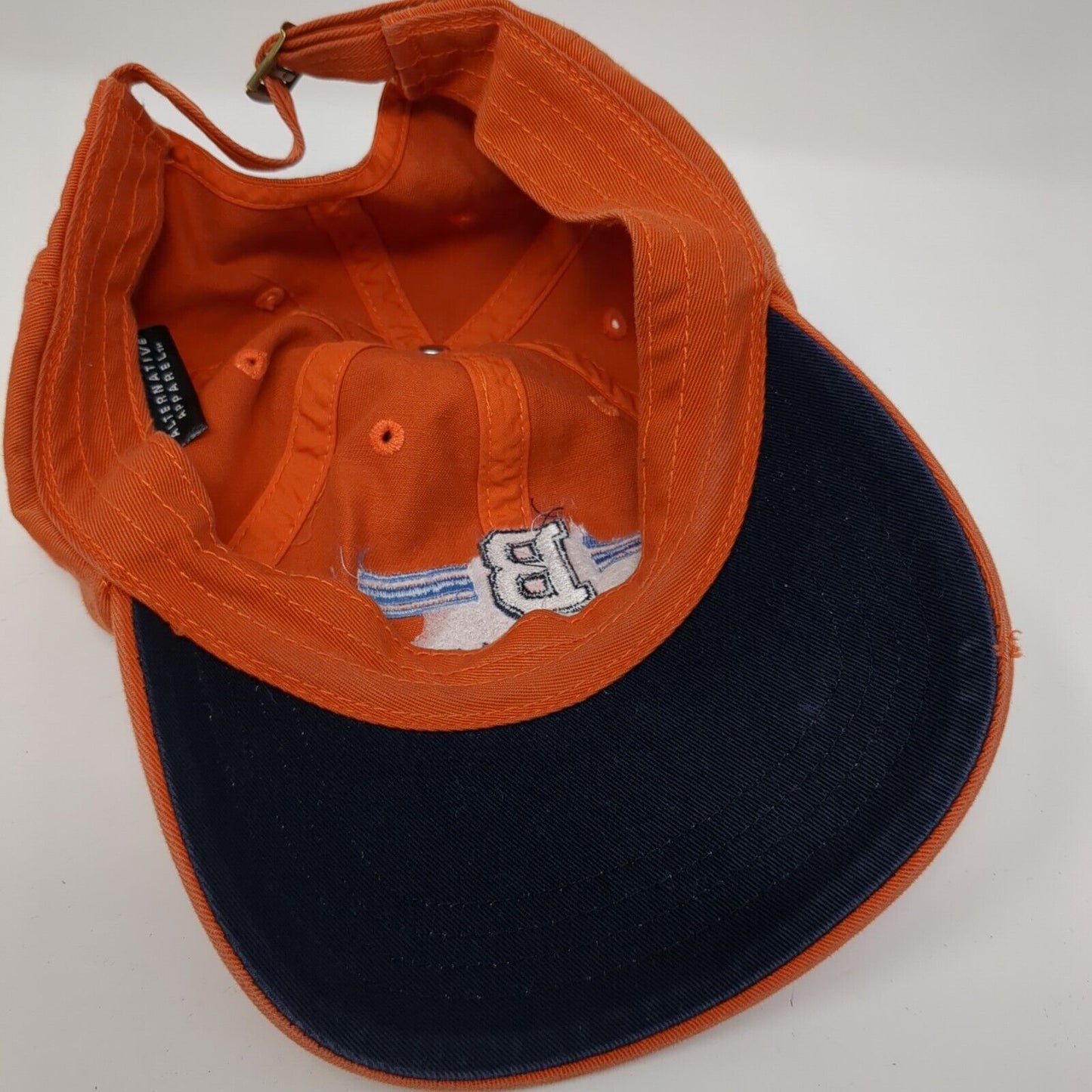 Bogus Basin Slideback Hat Orange One Size Embroidered Alternative