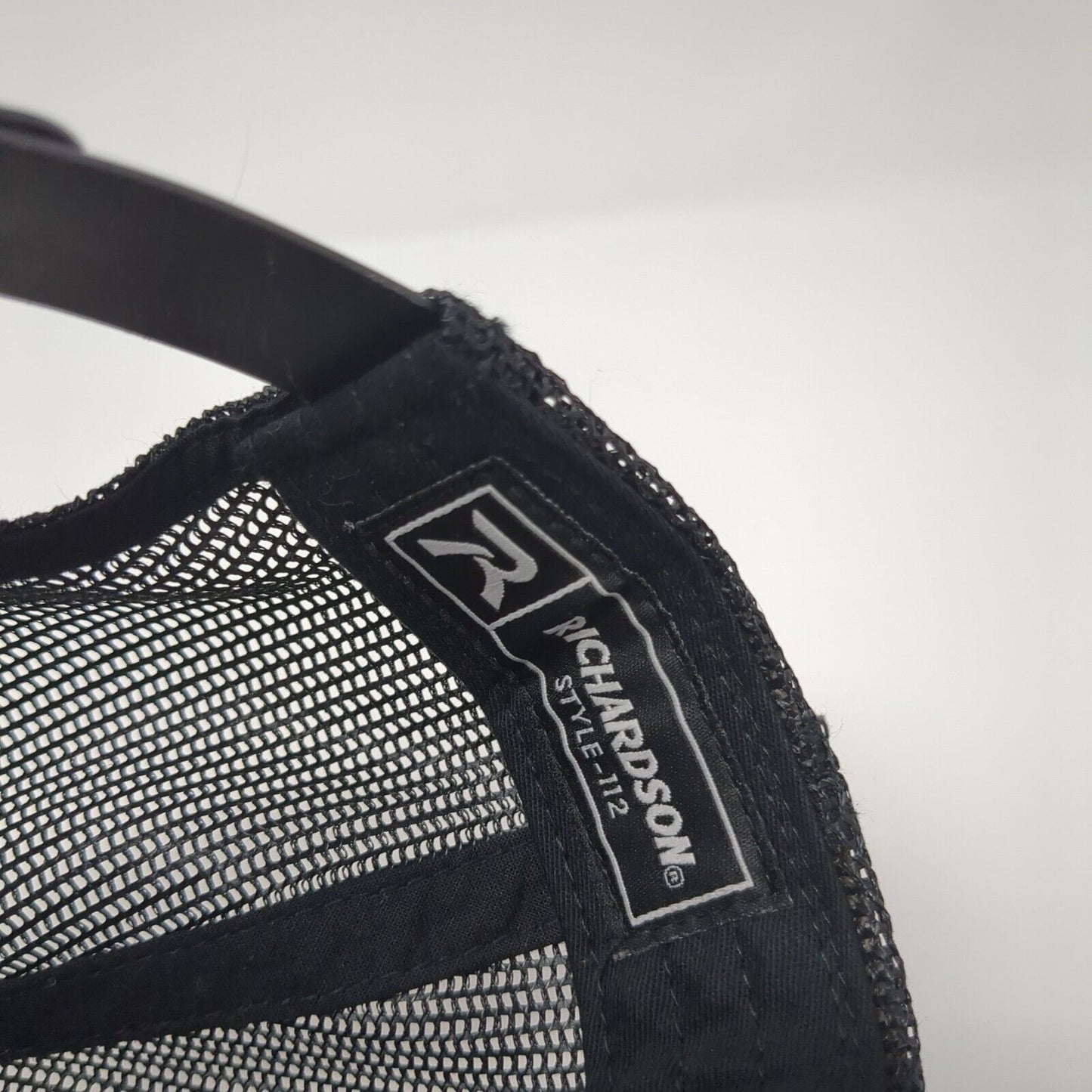 D.E.A. Centurion Snapback Trucker Hat Black OS Adjustable Mesh Back Richardson