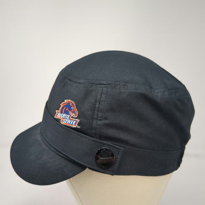 Nike Boise State Broncos NCAA Army Cap Black One Size Hat Elastic Back Side Logo