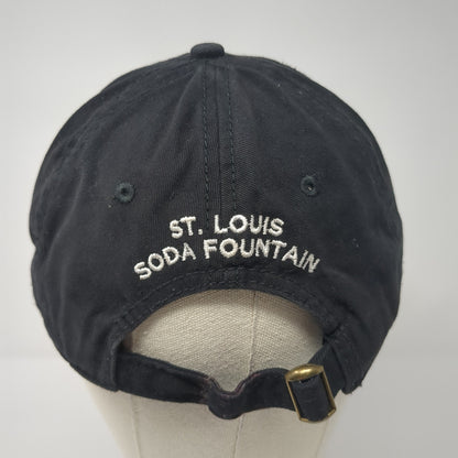 STL St. Louis Soda Fountain Slideback Hat Black One Size Sportsman