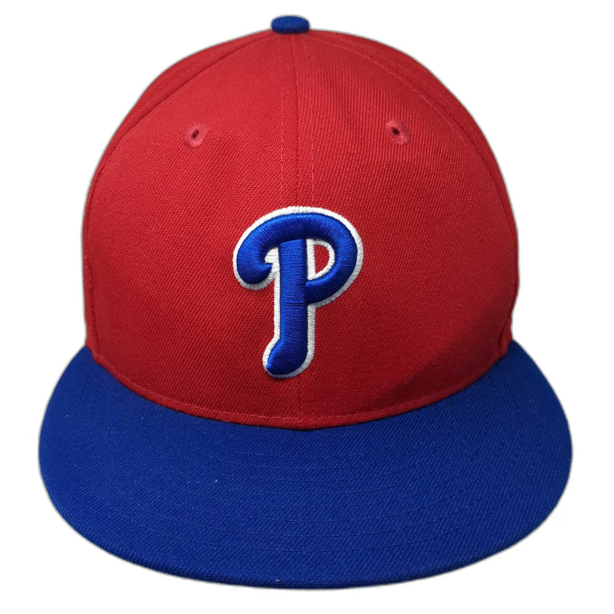New Era Philadelphia Phillies MLB Snapback Hat Red Blue One Size Side Patch