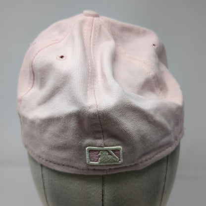 Boston Red Sox MLB New Era Baseball Cap Pink 7 Fitted Wool Hat Flat Brim Logo
