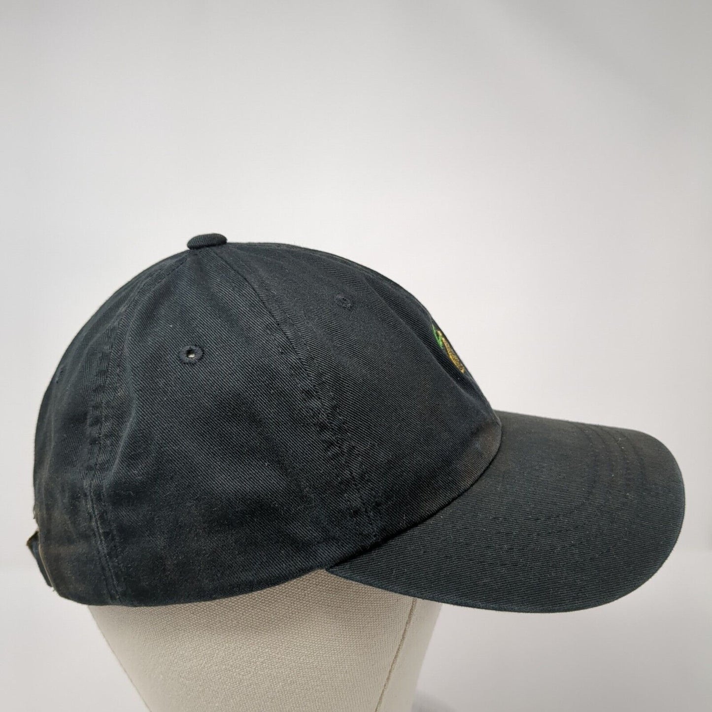 LV Snapback Baseball Cap Black One Size Adjustable Embroidered Classics Yupoong