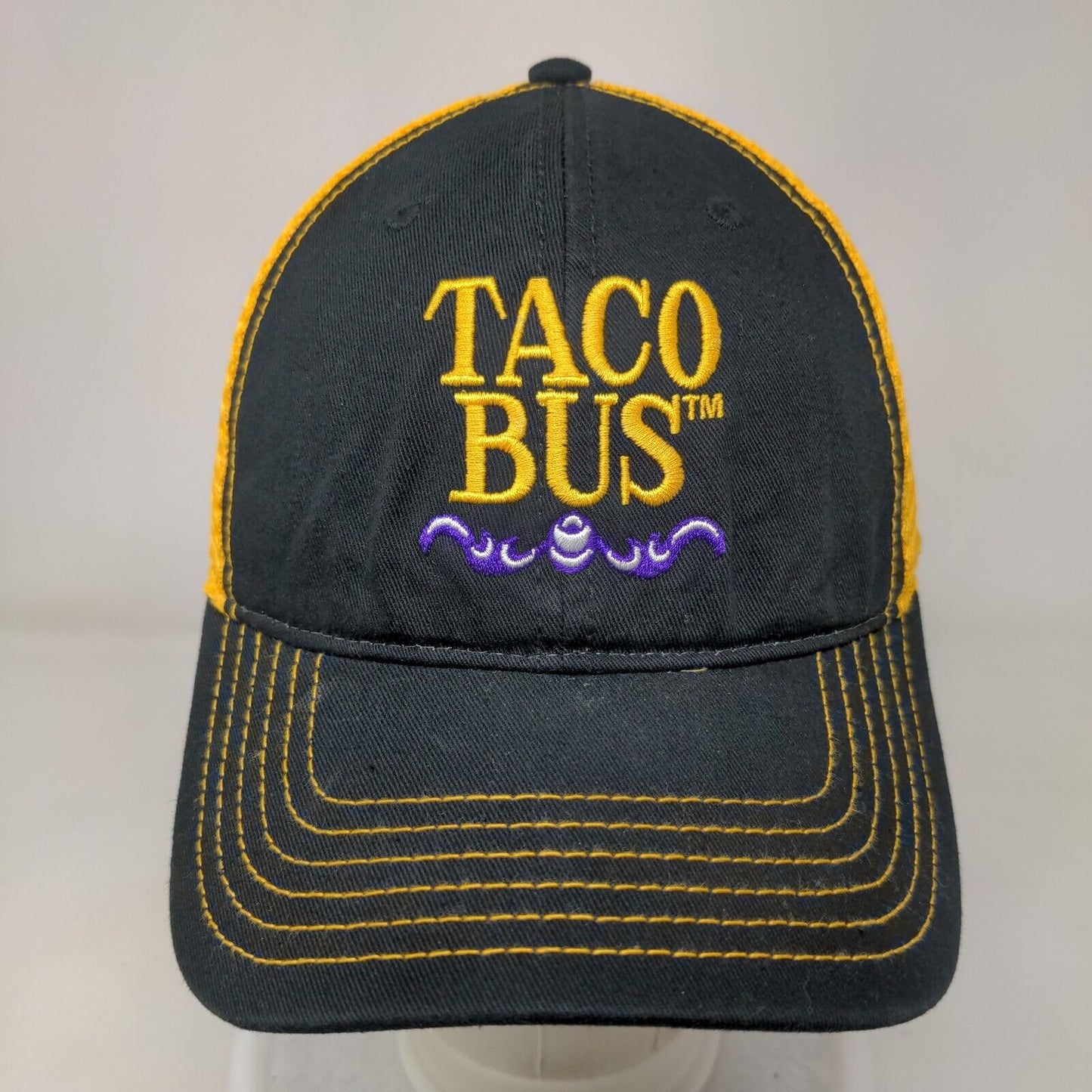Taco Bus Snapback Trucker Hat Multicolor OSFM Adjustable Mesh Back Otto