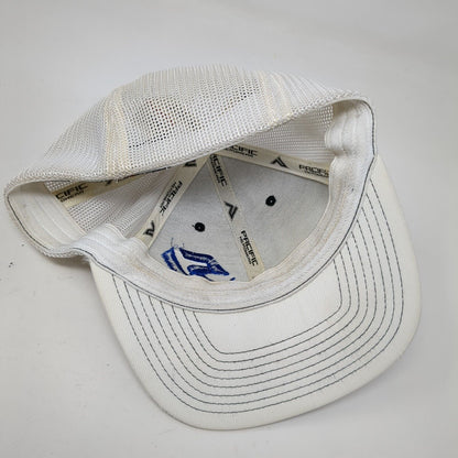 5J Motorsports Fitted Trucker Hat Black 6 7/8-7 3/8 Mesh Back Pacific Headwear