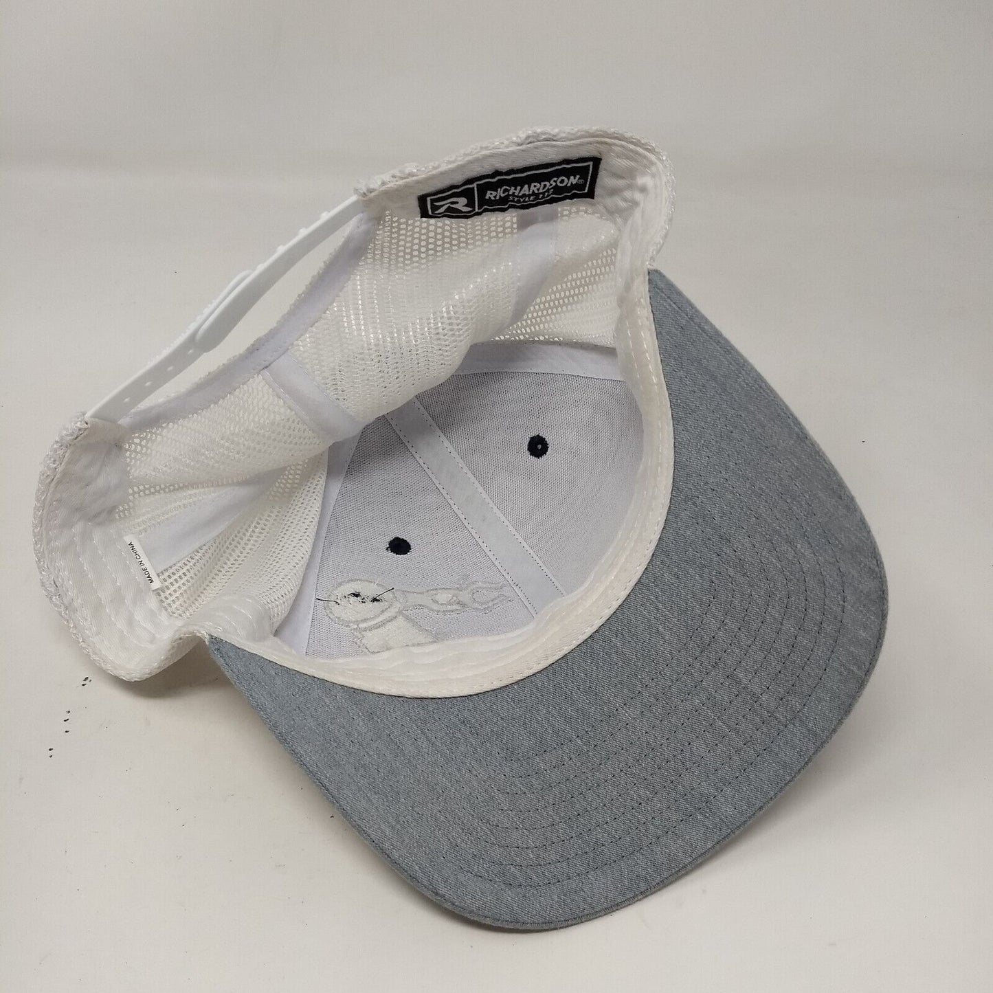 Richardson Snapback Trucker Hat Multicolor OSFA Embroidered Logo AVM