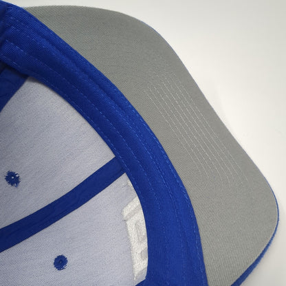 JST Snapback Hat Blue One Size Adjustable Embroidered 6 Panel Port Authority