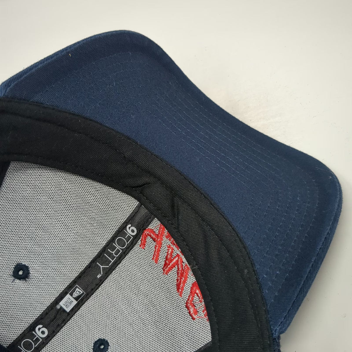 New Era Trucker Hat Blue One Size YMC Inc Mechanical Contractor Mesh Snapback