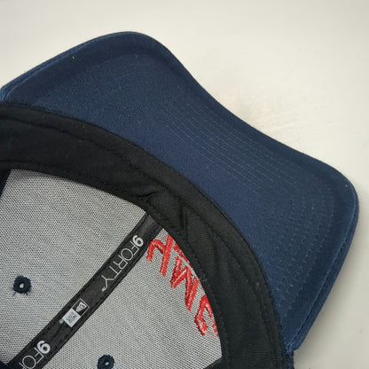 New Era Trucker Hat Blue One Size YMC Inc Mechanical Contractor Mesh Snapback