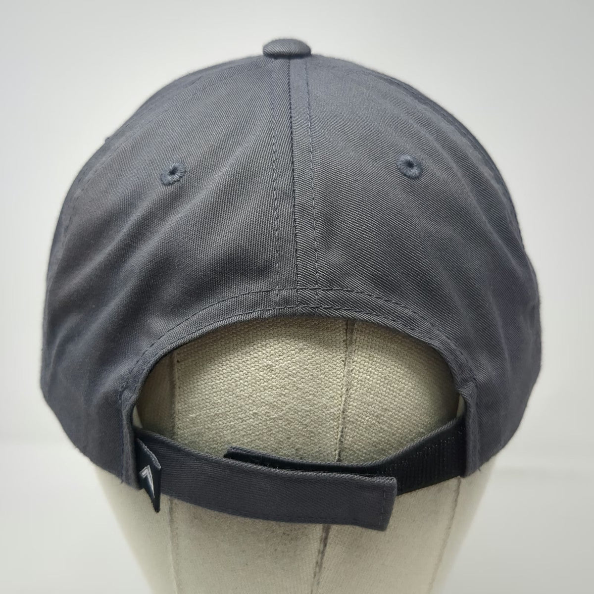 Pacific Headwear Baseball Cap Gray One Size Strapback Green Brim Dusharms hat