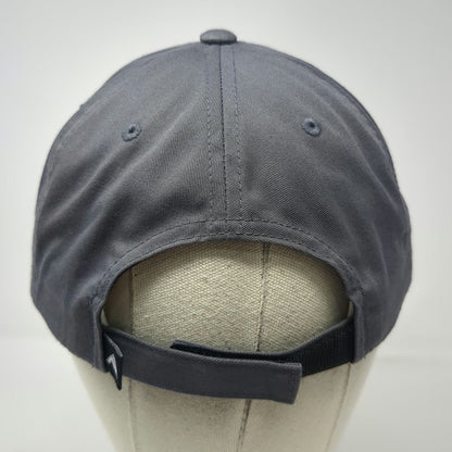 Pacific Headwear Baseball Cap Gray One Size Strapback Green Brim Dusharms hat