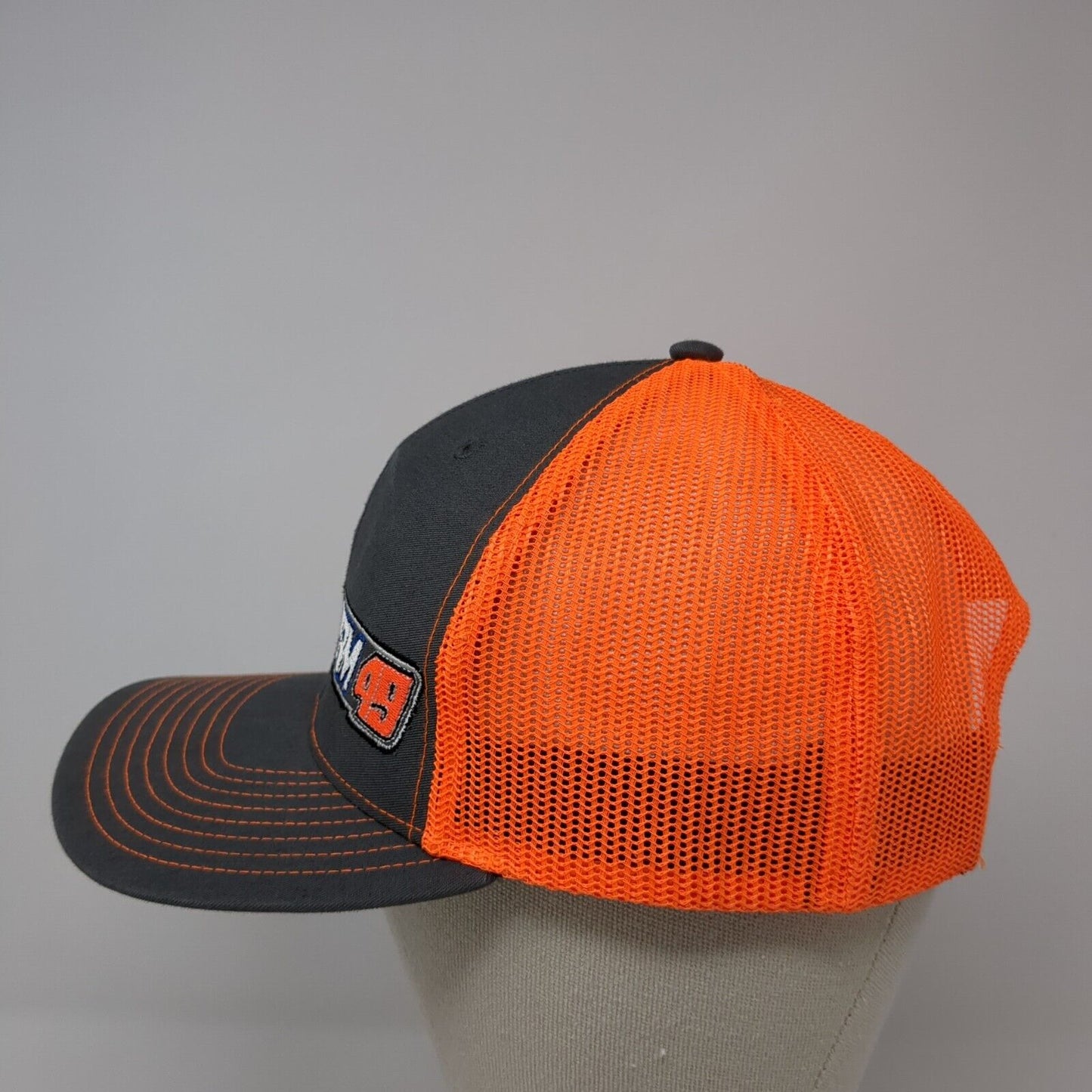 PRM 49 Snapback Mesh Back Trucker Hat Multicolor One Size Richardson