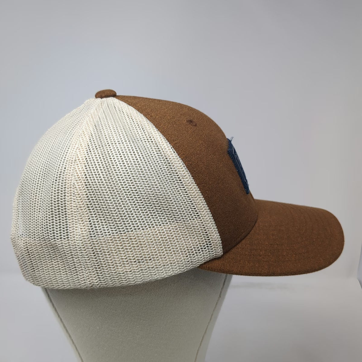 Hooey Trucker Hat Brown One Size Mesh Back Snapback Blue Underbrim Texas Hat