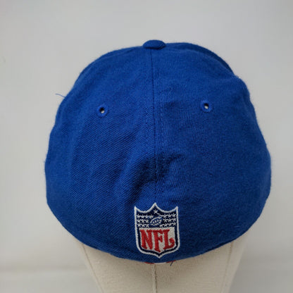 Nike Team Men's NFL New York Giants Fitted Hat Blue Size 7 1/4 Embroidered Logo