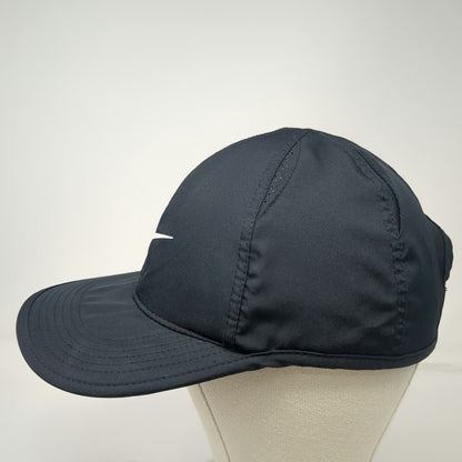 Nike Baseball Cap Black L Dri-FIT Adjustable Swoosh Performance Lightweight Hat
