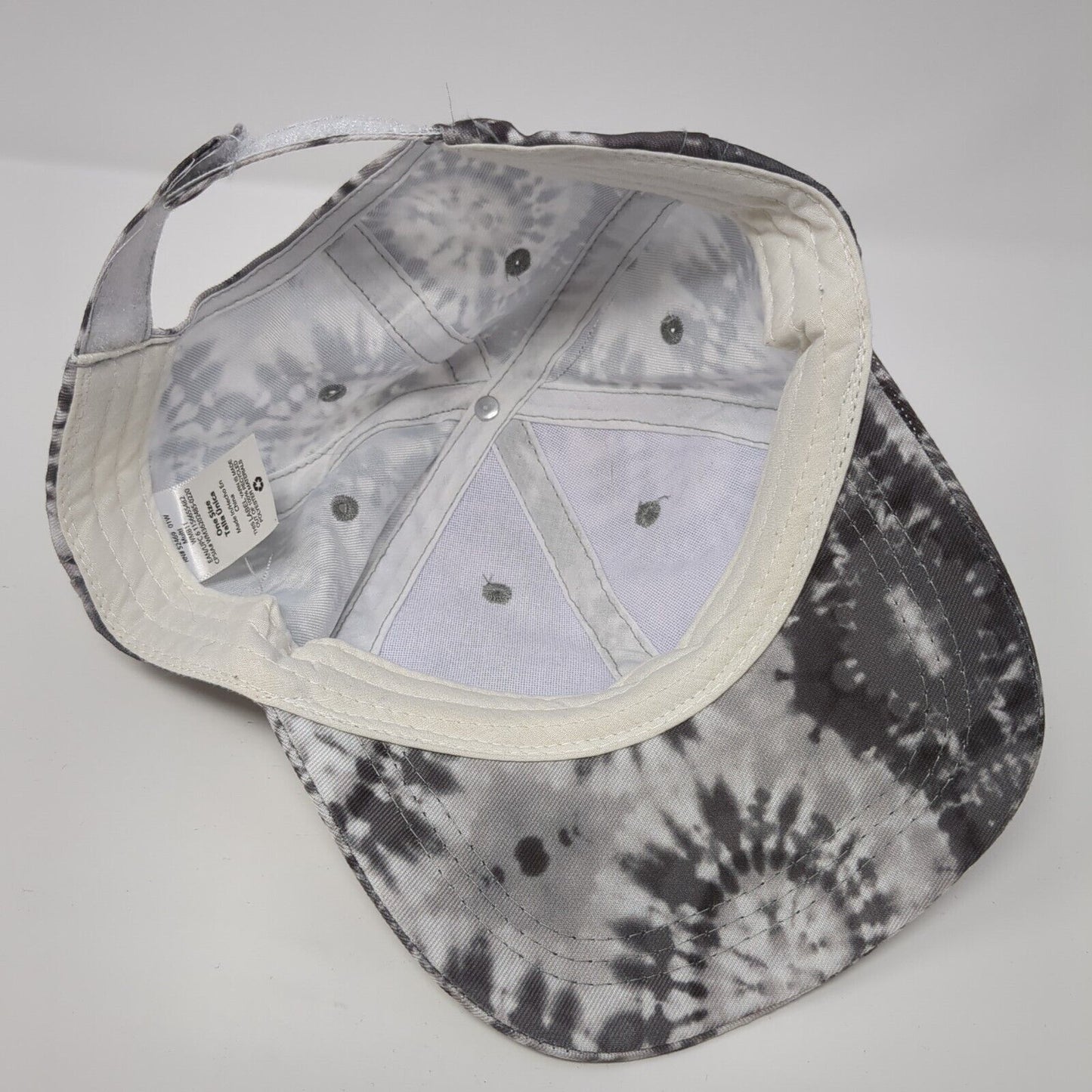 Unbranded Strapback Hat Multicolor OS Adjustable Tie Dye Vented Holes 6 Panel