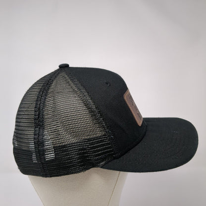 The Spoke Shop Billings MT Snapback Trucker Hat Black OSFM Mesh Back