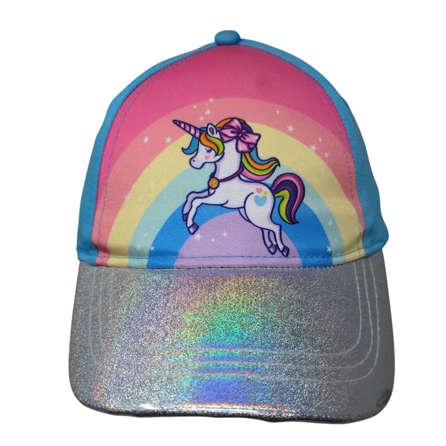 Unicorn Strapback Hat Multi OSFM Adjustable Nickelodeon Jojo Siwa