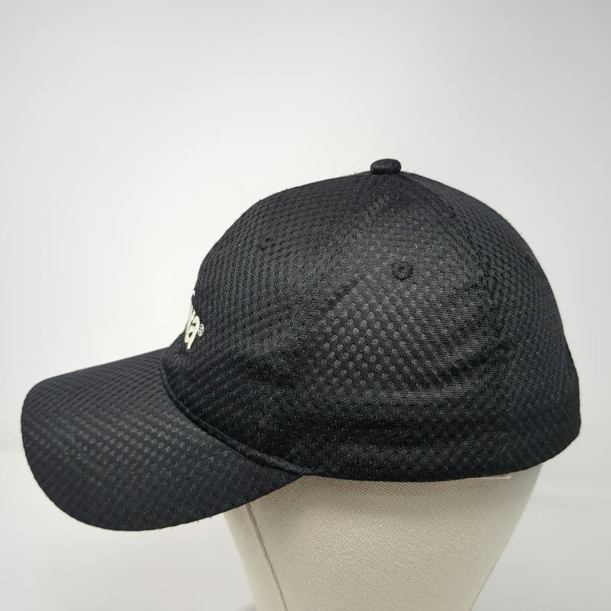 Wawa Logo Polyester Mesh Baseball Cap Black One Size Strapback Breathable Hat