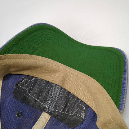 Legacy Trucker Hat Blue One Size Hawaii Map Patch Mesh Snapback Green Under