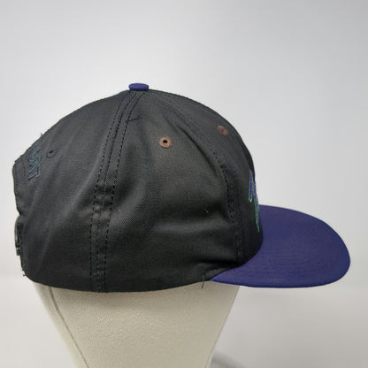 Arctic Cat Prowler Snowmobile Snapback Black Purple One Size Made in USA Hat