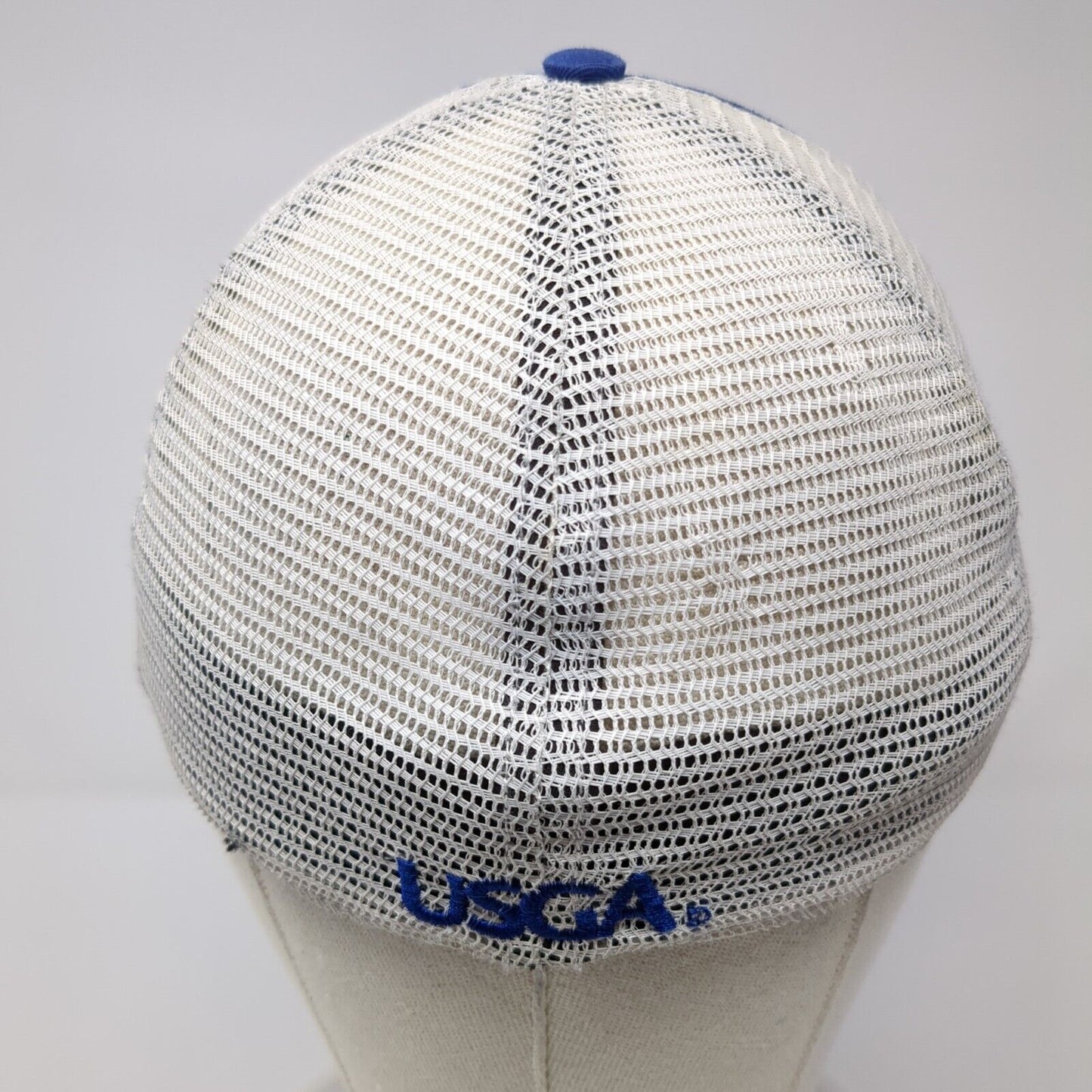 2015 U.S. Open Chambers Bay Fitted Mesh Back Hat Blue One Size Stretch