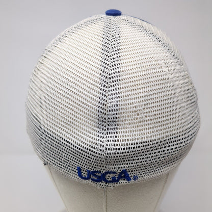 2015 U.S. Open Chambers Bay Fitted Mesh Back Hat Blue One Size Stretch