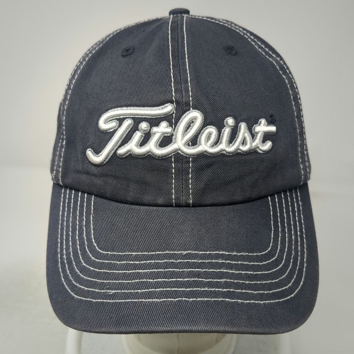 New York Yankees MLB Titleist Blue One Size Baseball Cap Contrast Stitching Hat