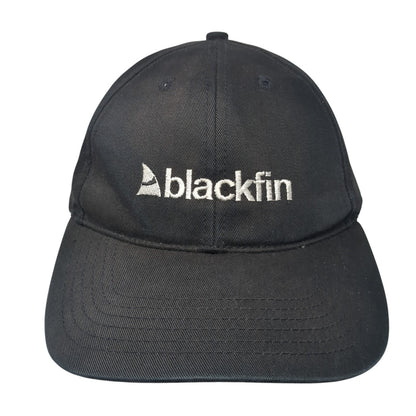 Blackfin Slideback Hat Black One Size Adjustable Embroidered Fahrenheit