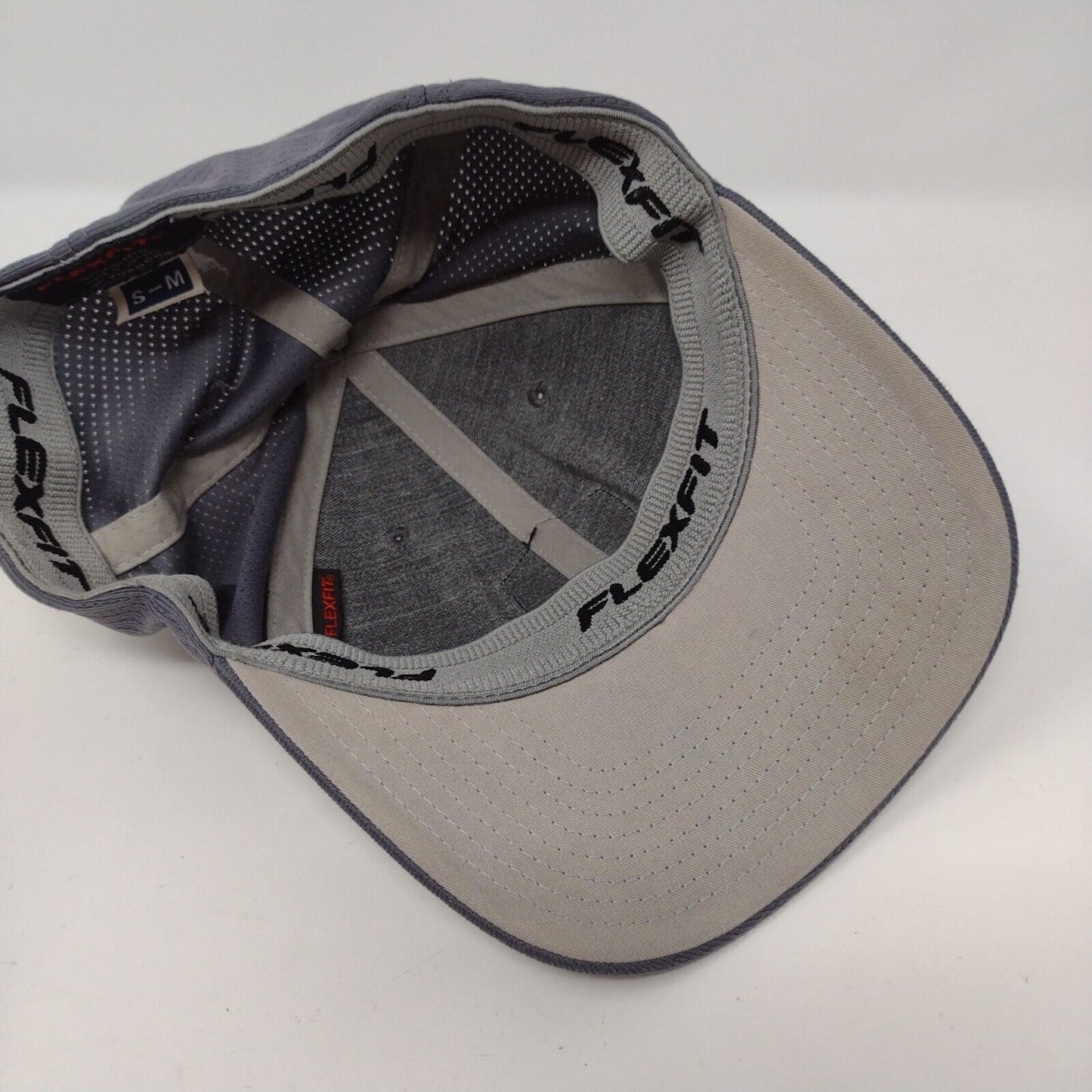 Warm Springs Boise Idaho Fitted Hat Gray S-M Flexfit Travis Mathew