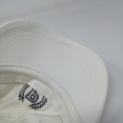 Victoria's Secret PINK Slideback Hat Cream One Size Embroidered Solid